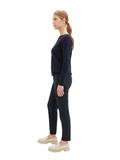 Lässige Stoffhose real navy blue