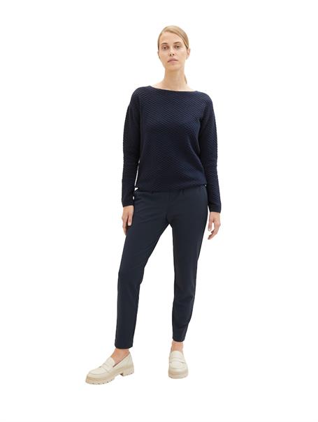 Lässige Stoffhose real navy blue