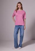 Lässiges Basic T-Shirt intense rose