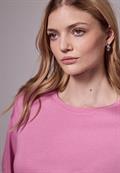 Lässiges Basic T-Shirt intense rose