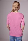 Lässiges Basic T-Shirt intense rose