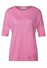 Lässiges Basic T-Shirt intense rose