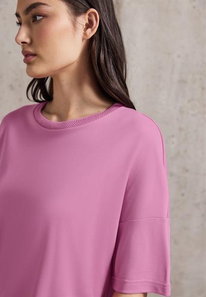 Lässiges Shirt intense rose