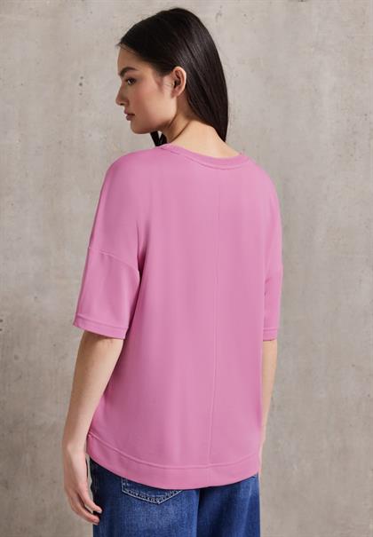 Lässiges Shirt intense rose