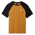 M TANKEN RAGLAN TEE eucitrineyellow-black