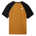 M TANKEN RAGLAN TEE eucitrineyellow-black