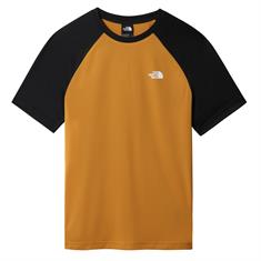 M TANKEN RAGLAN TEE eucitrineyellow-black