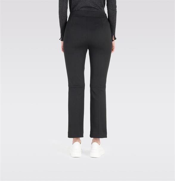 MAC JEANS - AMORA KICK, Stretch ribbon schwarz