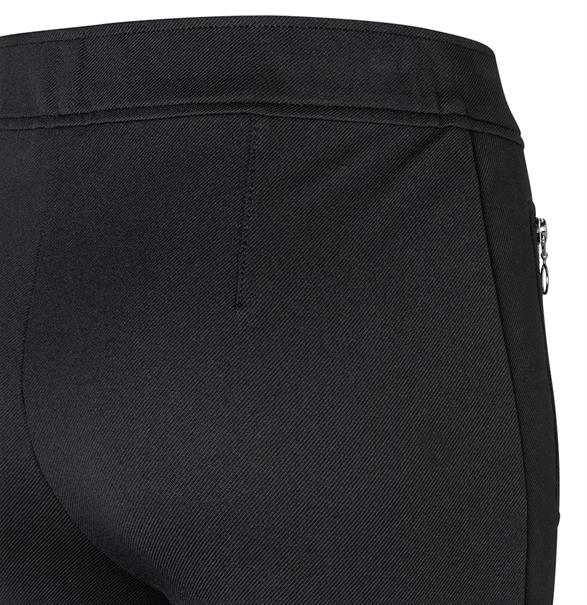 MAC JEANS - AMORA KICK, Stretch ribbon schwarz