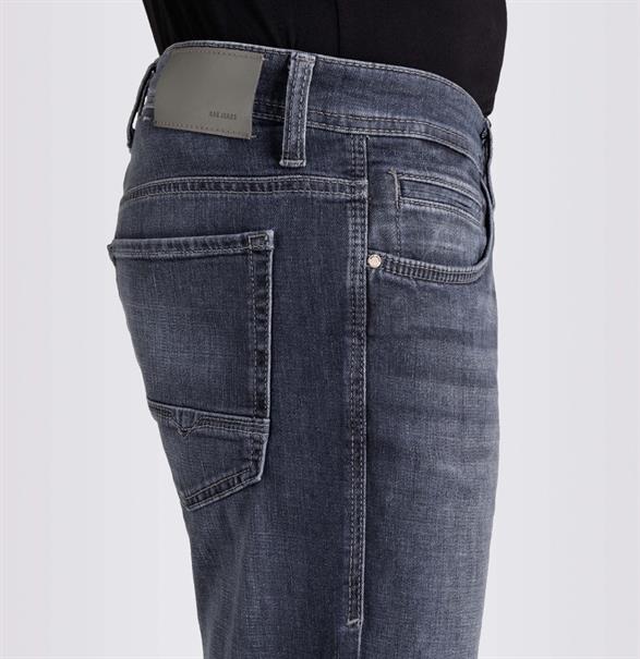 MAC JEANS - Arne, Alpha Denim authentic dark grey blue