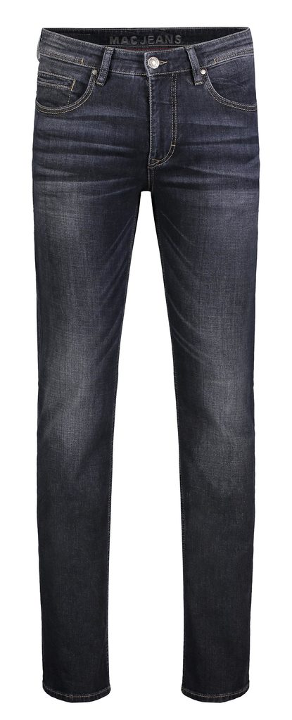 MAC JEANS - Arne, Alpha Denim authentic dark grey blue