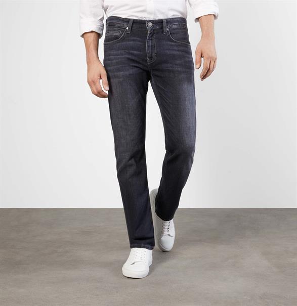 MAC JEANS - Arne, Alpha Denim authentic dark grey blue