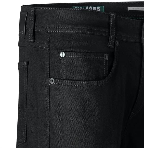 MAC JEANS - Arne, Black Stretch Denim stay black black