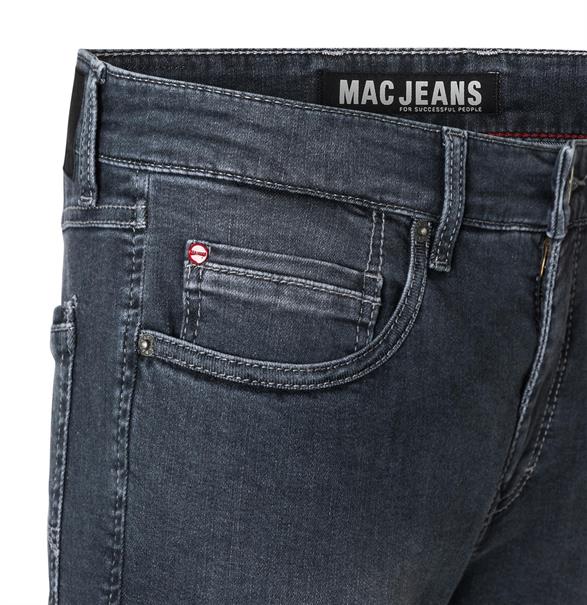 MAC JEANS - Arne Pipe, Flex Denim grau