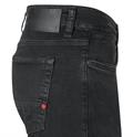MAC JEANS - Arne Pipe , Workout DenimFlexx black black washed