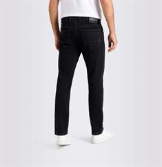 MAC JEANS - Arne Pipe , Workout DenimFlexx black black washed