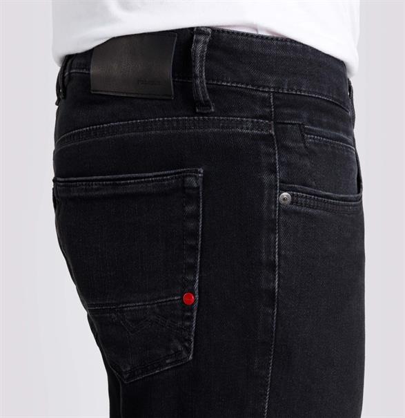 MAC JEANS - Arne Pipe, Workout DenimFlexx black black washed