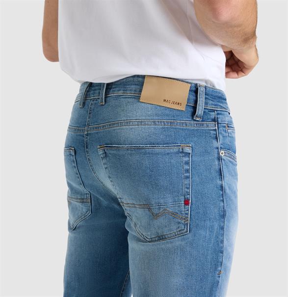 MAC JEANS - Arne Pipe, Workout DenimFlexx blau8