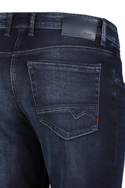 MAC JEANS - Arne Pipe , Workout DenimFlexx blue black 3d authentic w