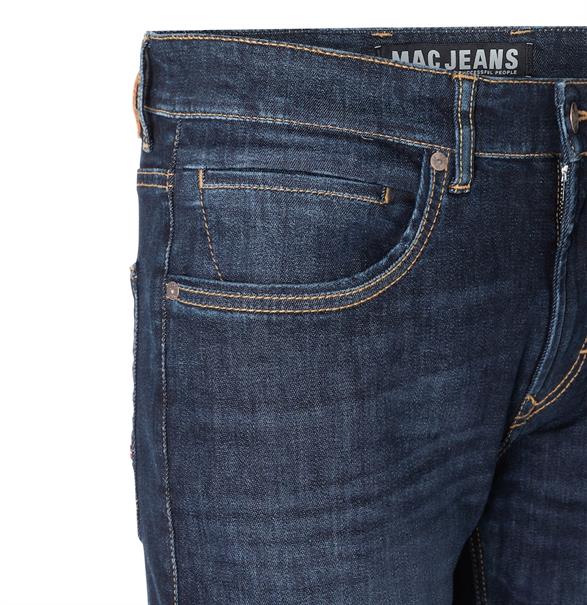 MAC JEANS - Arne Pipe , Workout DenimFlexx dark blue authentic used