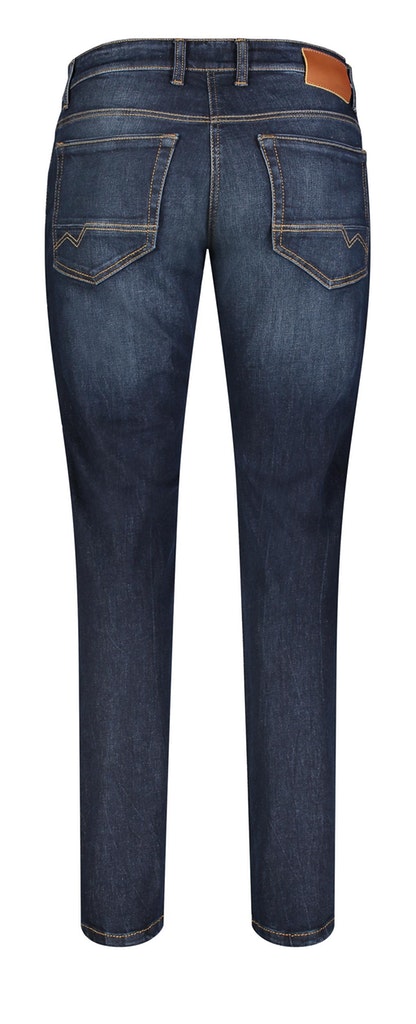MAC JEANS - Arne Pipe , Workout DenimFlexx dark blue authentic used