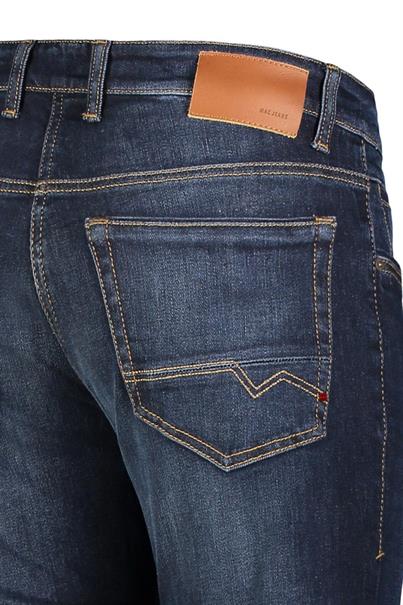 MAC JEANS - Arne Pipe , Workout DenimFlexx dark blue authentic used