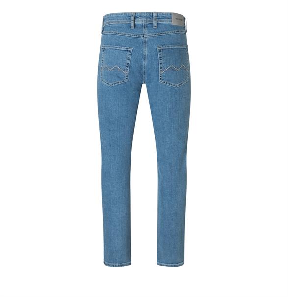 MAC JEANS - Arne, Recycled Denim blau2