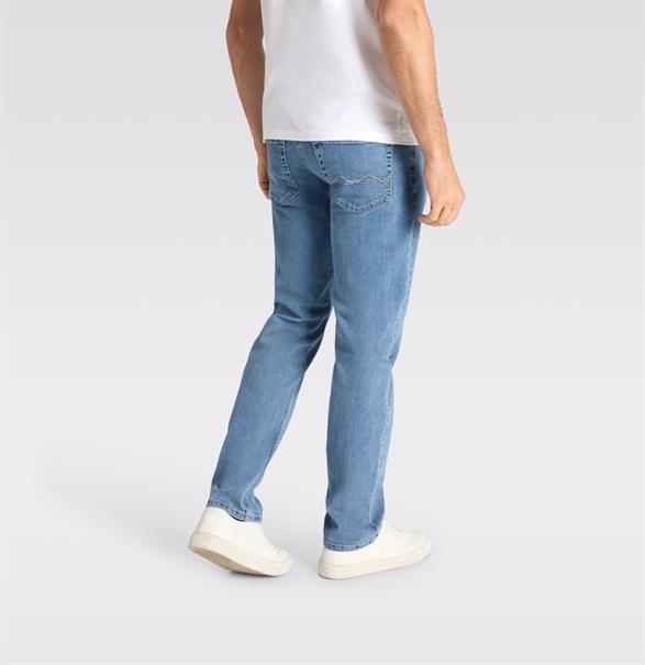 MAC JEANS - Arne, Recycled Denim blau5
