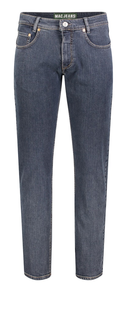MAC JEANS - Arne, Recycled Denim blau