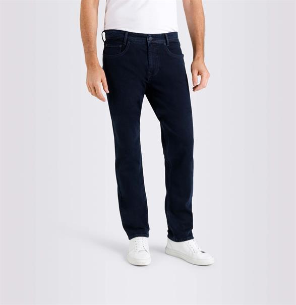 MAC JEANS - Arne, Recycled Denim blue black
