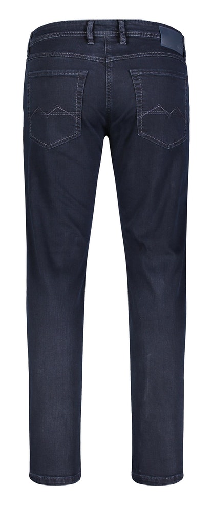 MAC JEANS - Arne, Recycled Denim blue black