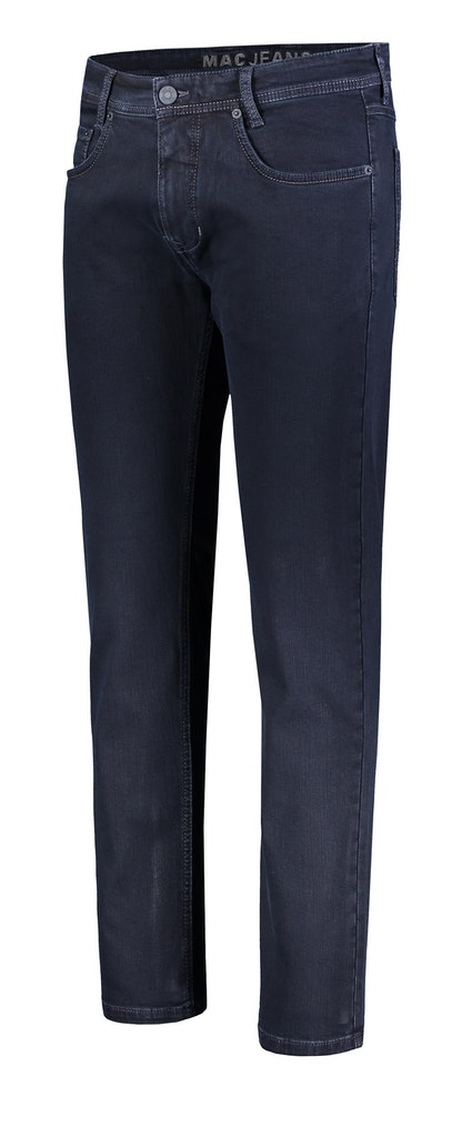 MAC JEANS - Arne, Recycled Denim blue black