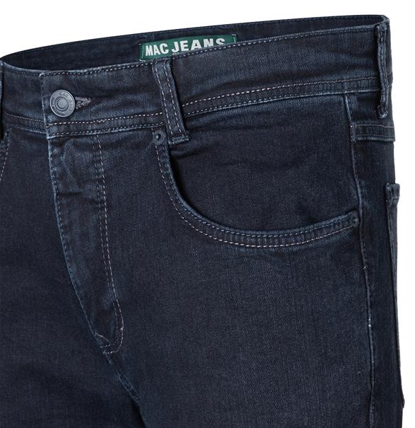 MAC JEANS - Arne, Recycled Denim blue black