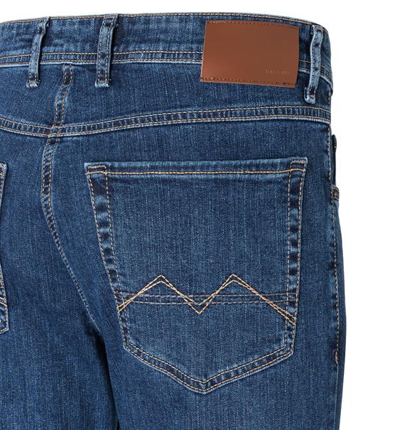 MAC JEANS - Arne, Recycled Denim blue light used