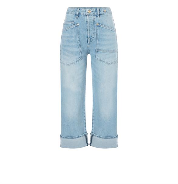 MAC JEANS - BAGGY, Authentic comfort denim blau
