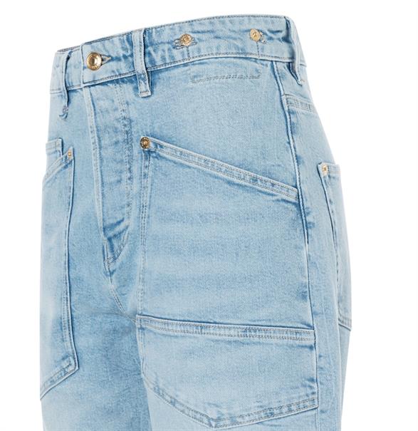 MAC JEANS - BAGGY, Authentic comfort denim blau