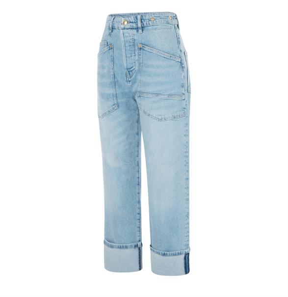 MAC JEANS - BAGGY, Authentic comfort denim blau