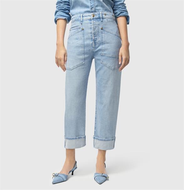 MAC JEANS - BAGGY, Authentic comfort denim blau