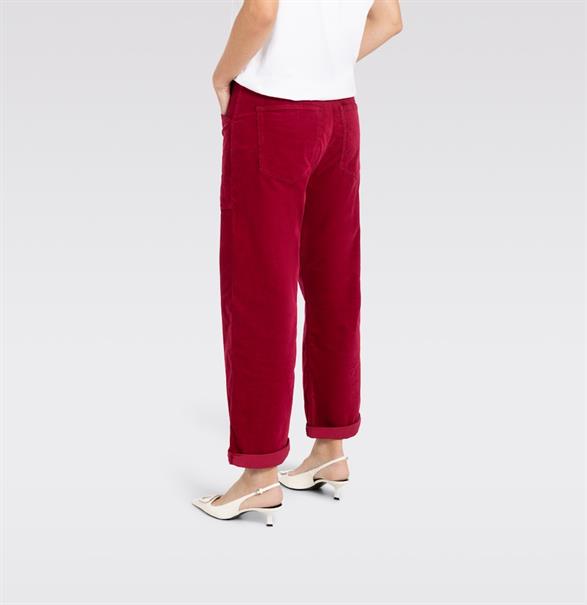 MAC JEANS - BAGGY, Baby soft corduroy rot
