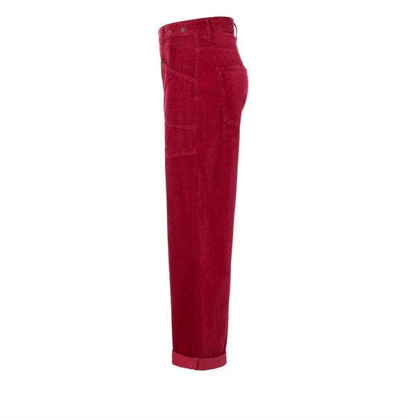 MAC JEANS - BAGGY, Baby soft corduroy rot