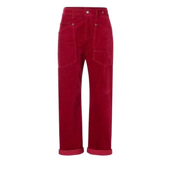 MAC JEANS - BAGGY, Baby soft corduroy rot