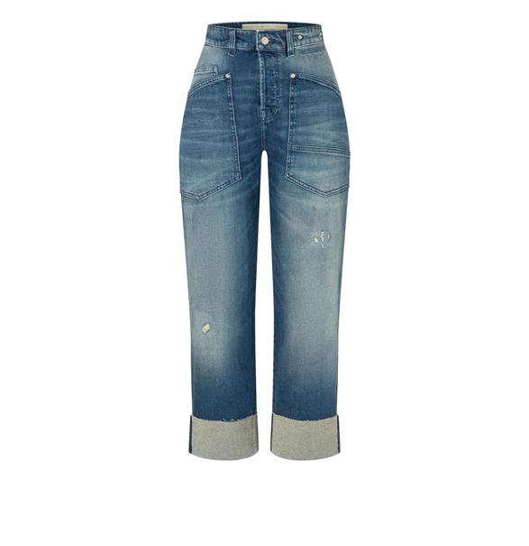MAC JEANS - BAGGY straight, Authentic comfort denim blau2