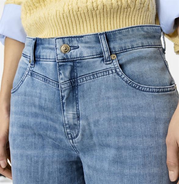 MAC JEANS - BOBBIE, Super soft summer denim blau