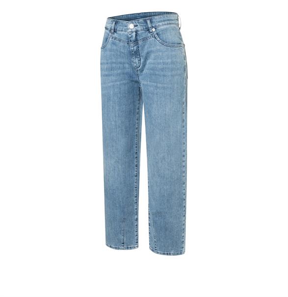 MAC JEANS - BOBBIE, Super soft summer denim blau