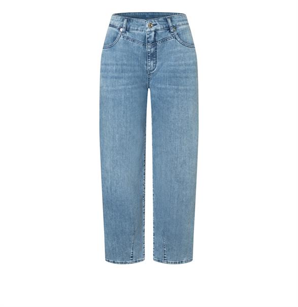 MAC JEANS - BOBBIE, Super soft summer denim blau