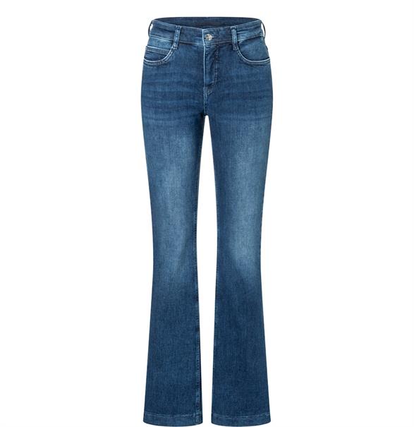 MAC JEANS - BOOT, Authentic Stretch Denim blau
