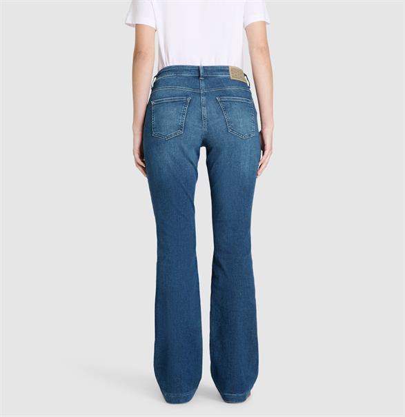 MAC JEANS - BOOT, Authentic Stretch Denim blau
