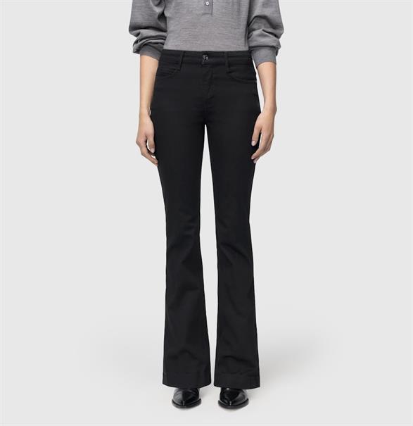 MAC JEANS - BOOT, Authentic Stretch Denim schwarz