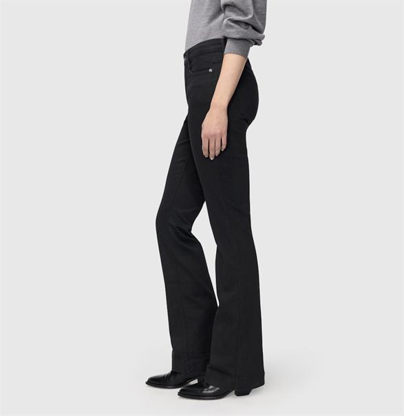 MAC JEANS - BOOT, Authentic Stretch Denim schwarz