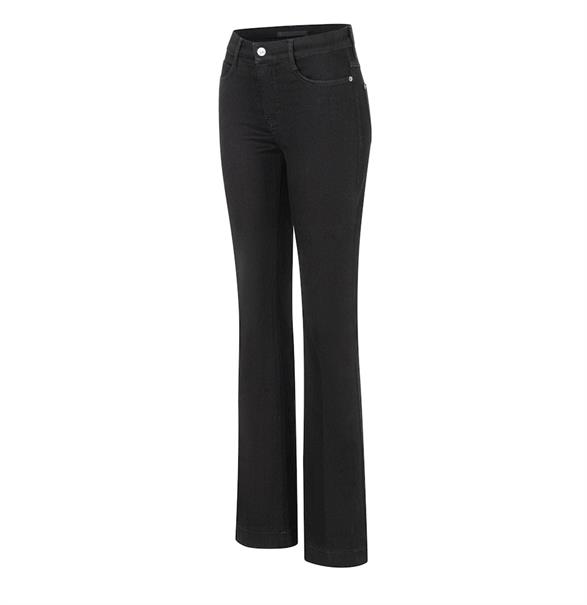 MAC JEANS - BOOT, Authentic Stretch Denim schwarz